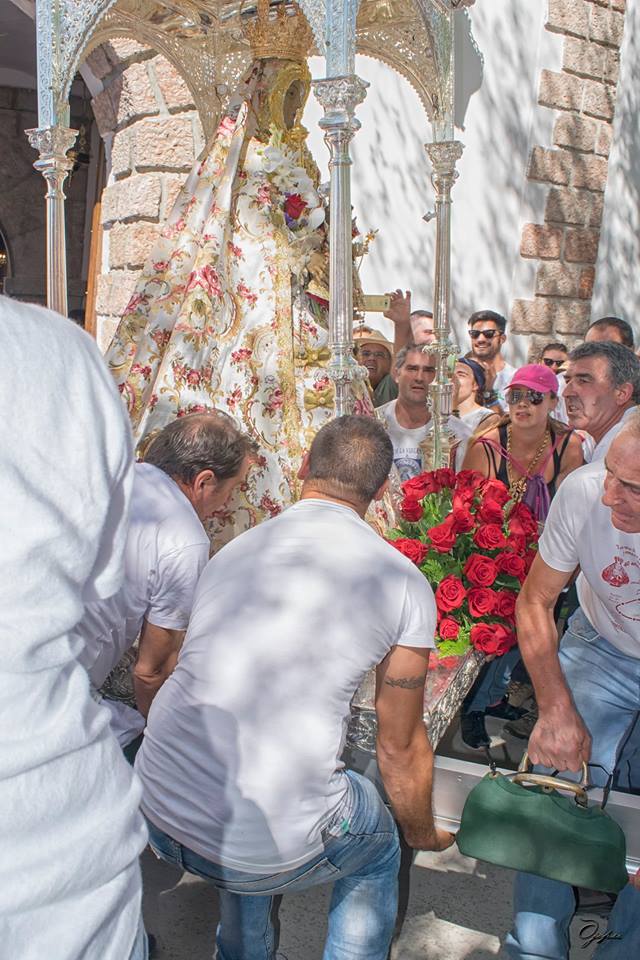 Fotos de la «Baja» de la Virgen de la Sierra 2017